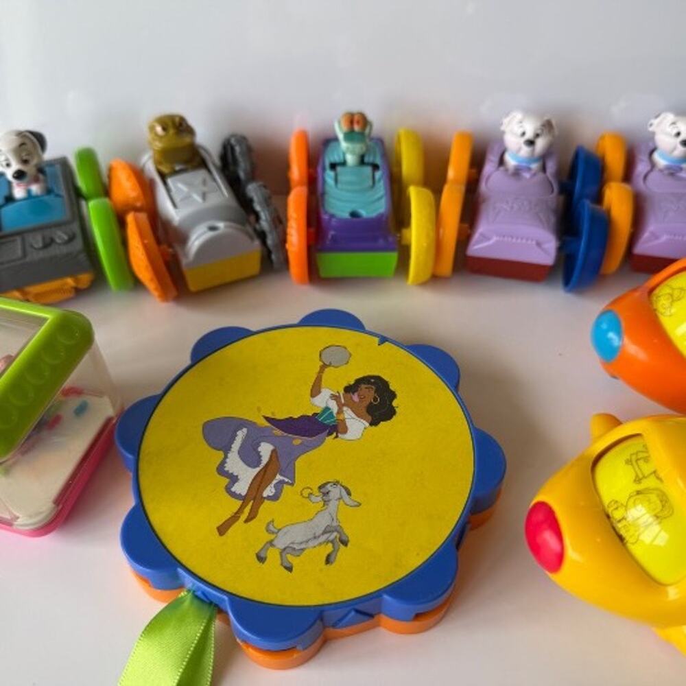 LOT of 9 Vintage Toy Figurines -Fisher Price, Disney, McDonald's